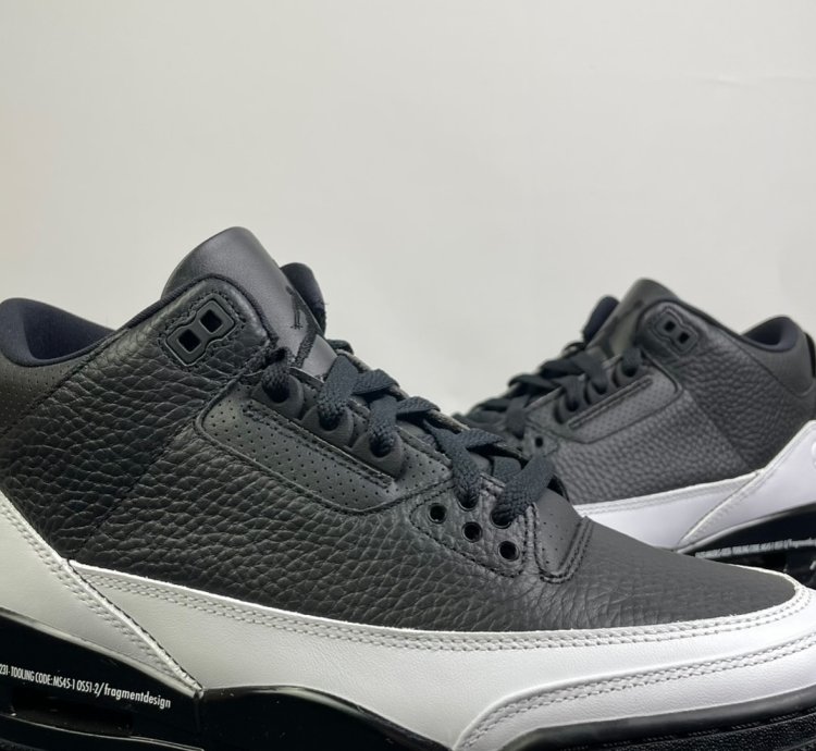 Fragment Design X Air Jordan 3 Retro Sp blackwhite