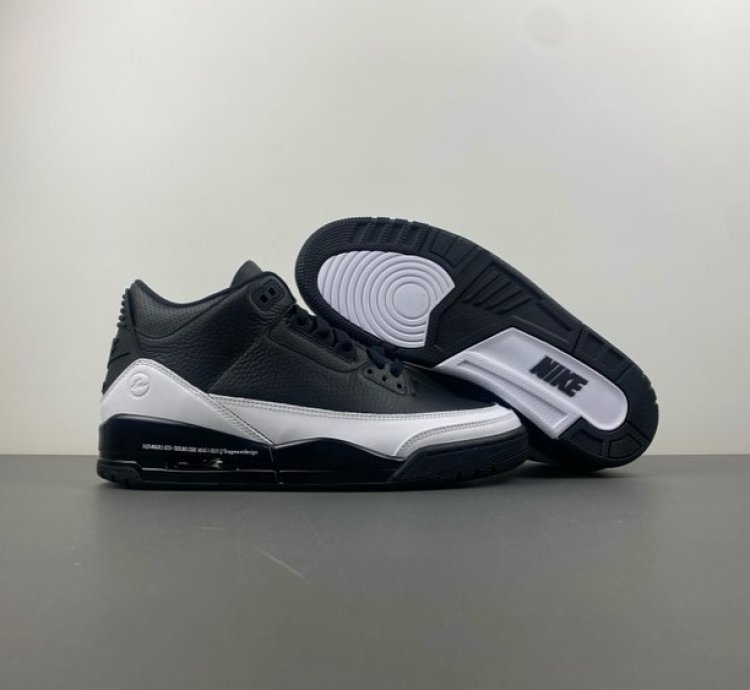 Fragment Design X Air Jordan 3 Retro Sp blackwhite