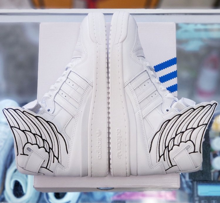 Adidas Forum Hi Wings 40 White
