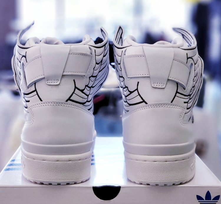 Adidas Forum Hi Wings 40 White