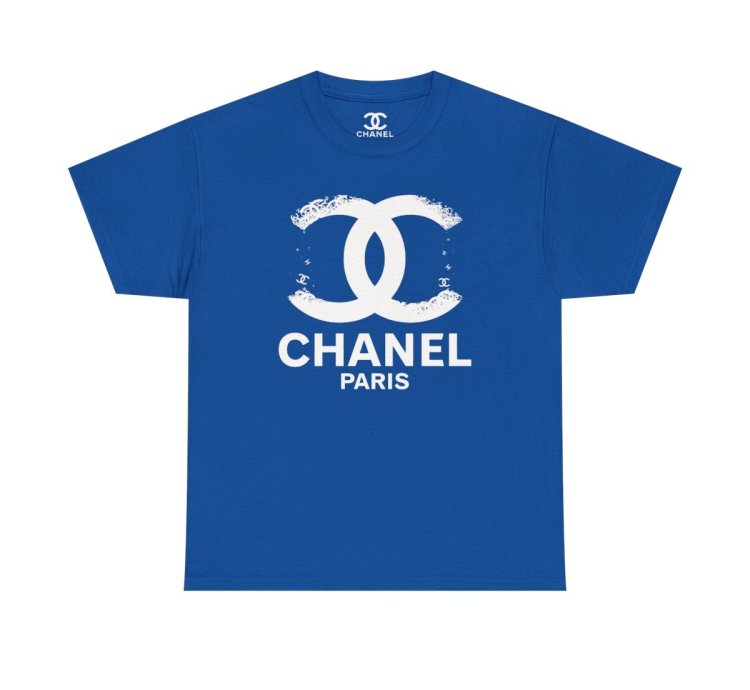 Chanel Uniquy T Shirt Royal Blue Size Usa