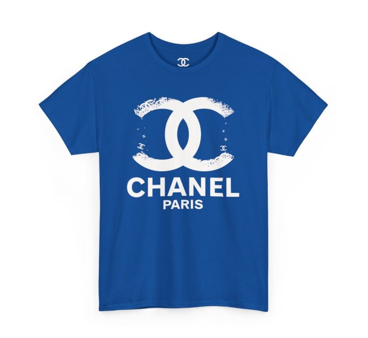 Chanel Uniquy T Shirt Royal Blue Size Usa