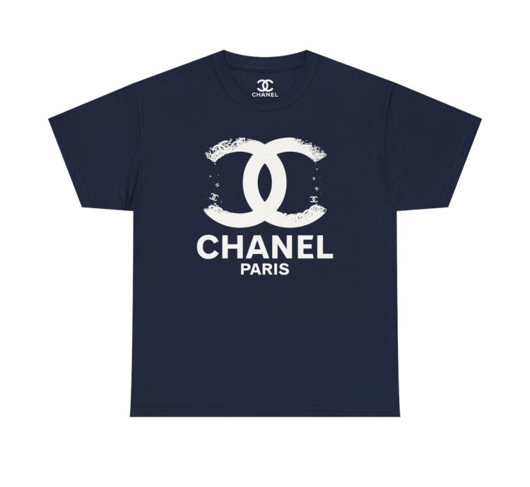 Chanel Uniquy T Shirt Navy Size Usa
