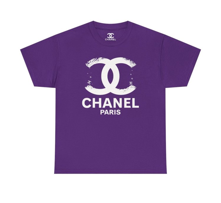 Chanel Uniquy T Shirt Purple Size Usa