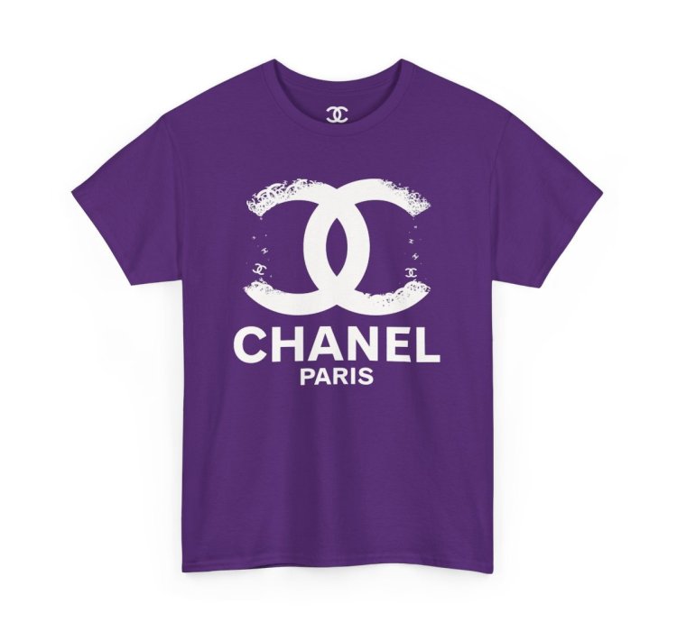Chanel Uniquy T Shirt Purple Size Usa