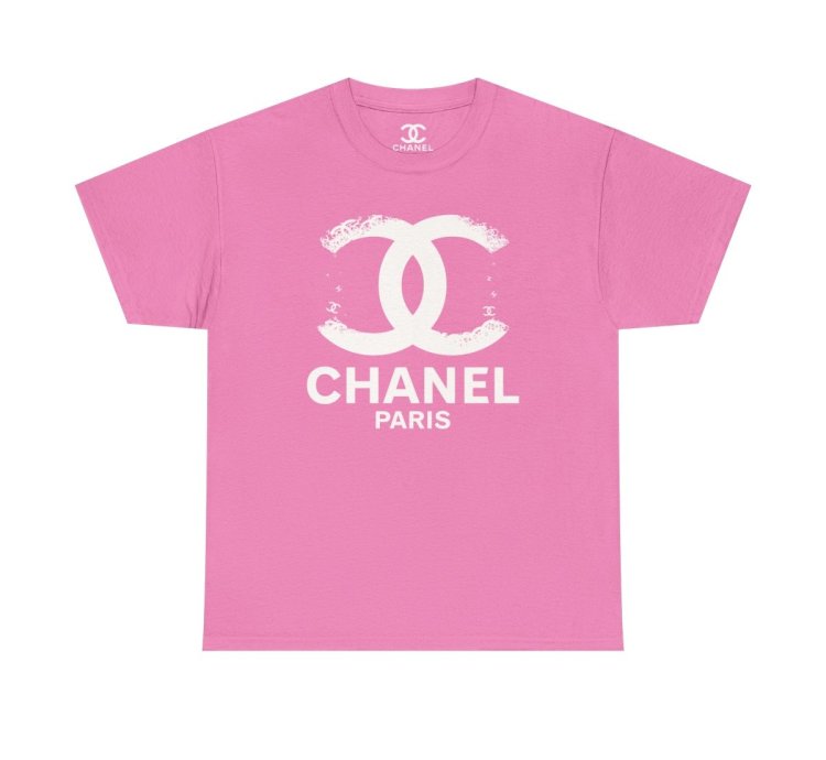 Chanel Uniquy T Shirt Light Pink Size Usa