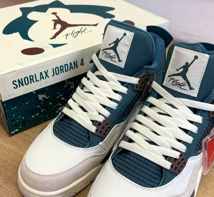 Jordan 4 Snorlax