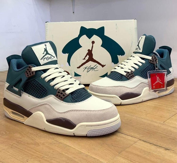 Jordan 4 Snorlax