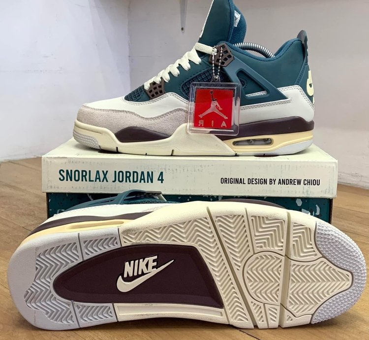 Jordan 4 Snorlax