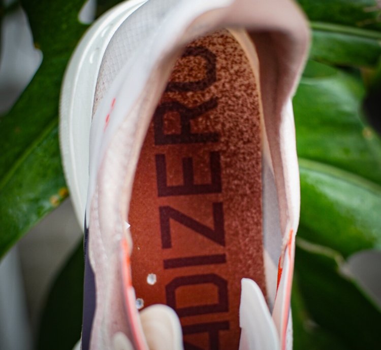 Adidas Adizero Adios Pro 4 chalk White Grey Strata Impact Orange