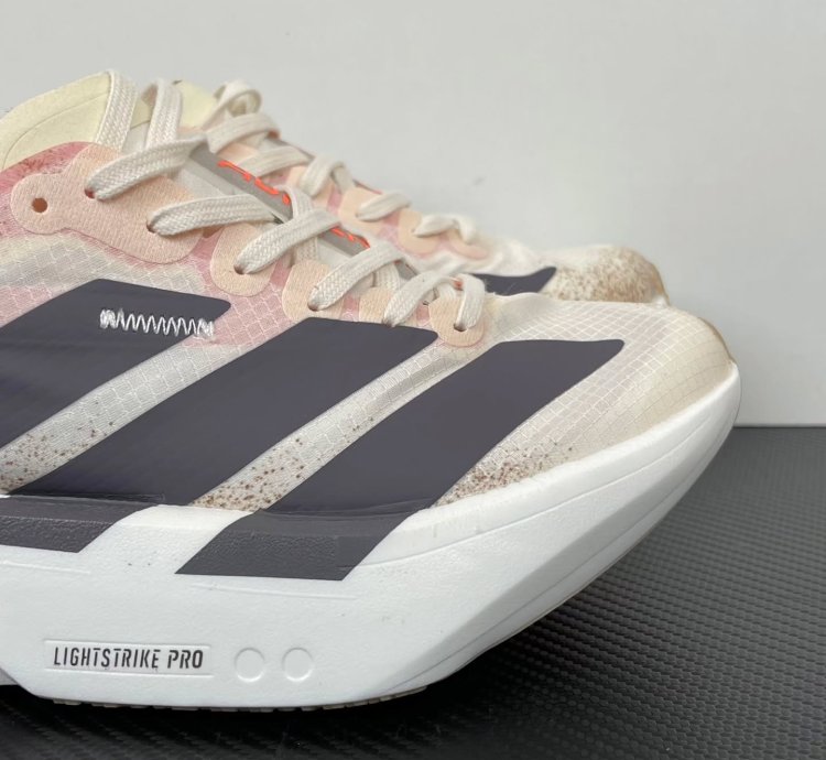 Adidas Adizero Adios Pro 4 chalk White Grey Strata Impact Orange