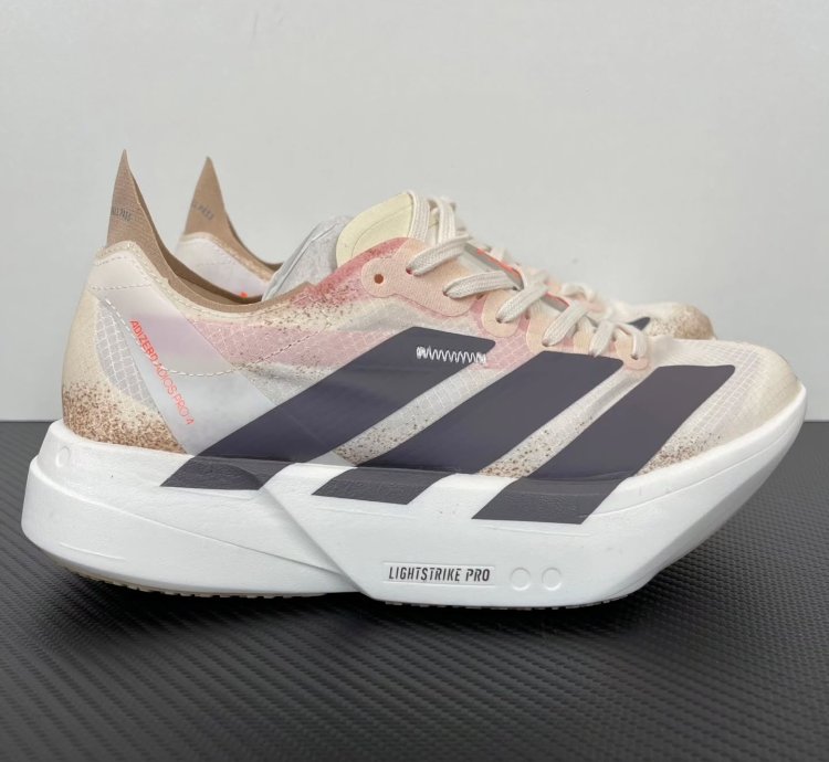 Adidas Adizero Adios Pro 4 chalk White Grey Strata Impact Orange