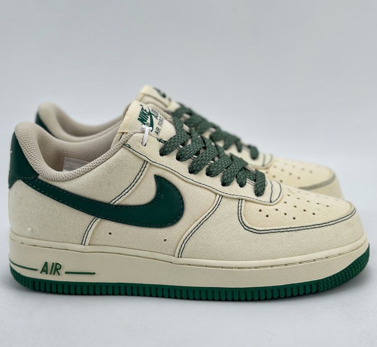 200 Nike Air Force 1 Low 07 3m Canvas Beige Tq1456-266