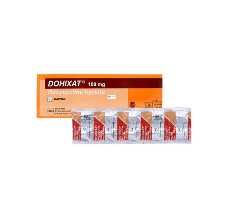 Dohixat 100 Mg Doxycycline Hyclate Capsules