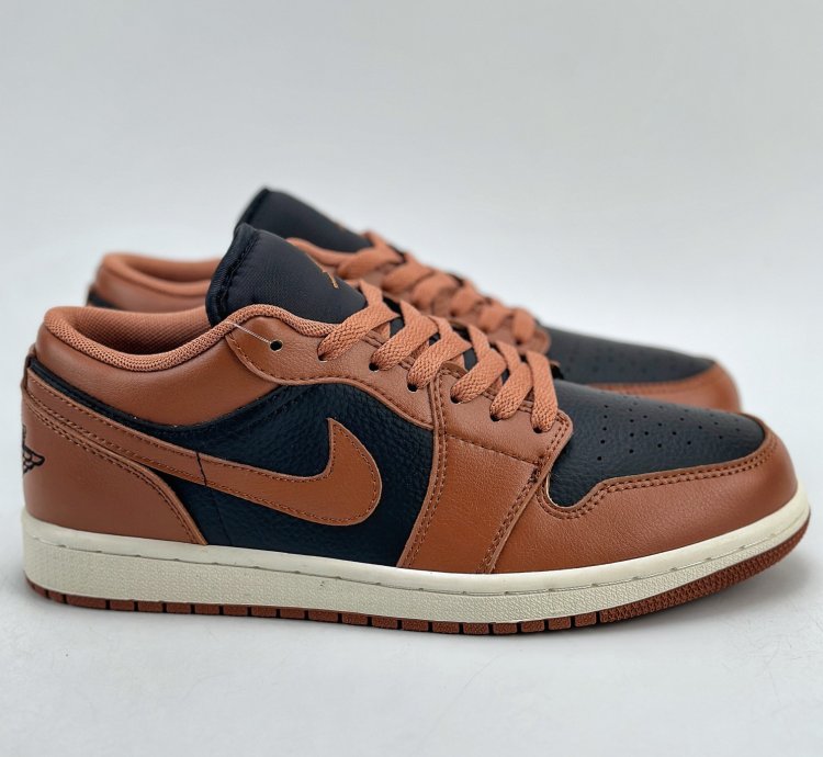 200 Air Jordan 1 Retro Low Wmns Archaeo Brown Black Brown Dc0774-021 -