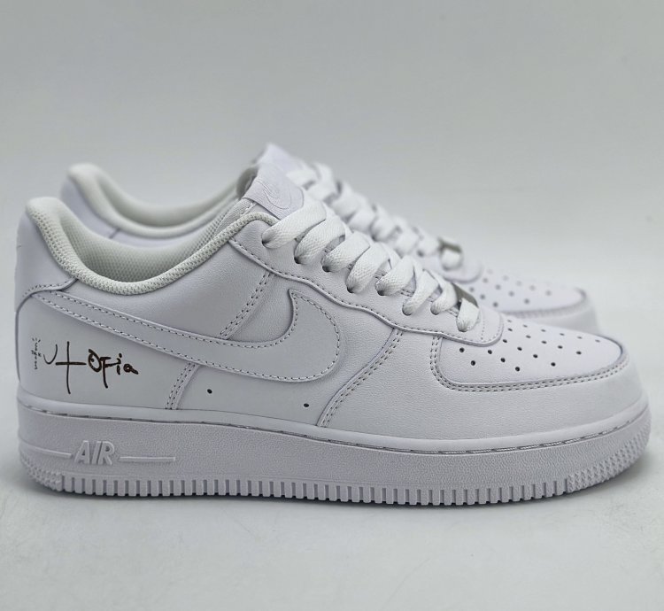 200 Nike Air Force 1 Low 07 X Travis Scott Ts Joint White