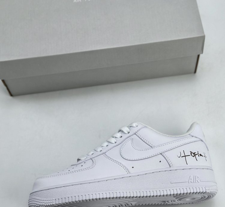 200 Nike Air Force 1 Low 07 X Travis Scott Ts Joint White