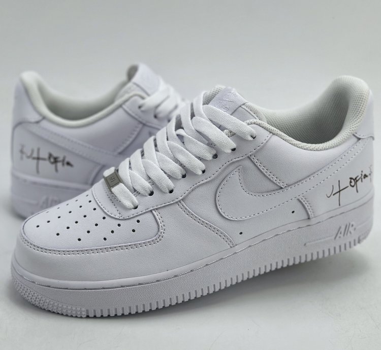 200 Nike Air Force 1 Low 07 X Travis Scott Ts Joint White