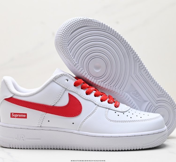 170 Supreme X Nike Air Force 1 Low Flax Wheat Cu9225-101