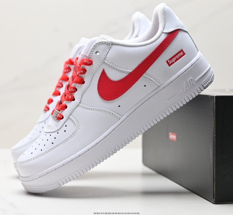 170 Supreme X Nike Air Force 1 Low Flax Wheat Cu9225-101