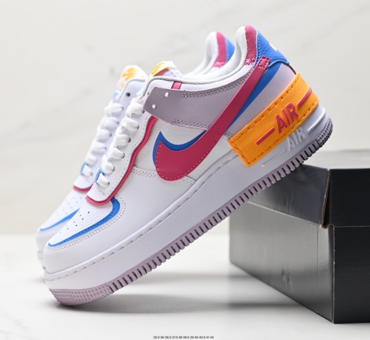 160 Nike Wmns Air Force 1 Shadow Maca Shoes Hf5064-100