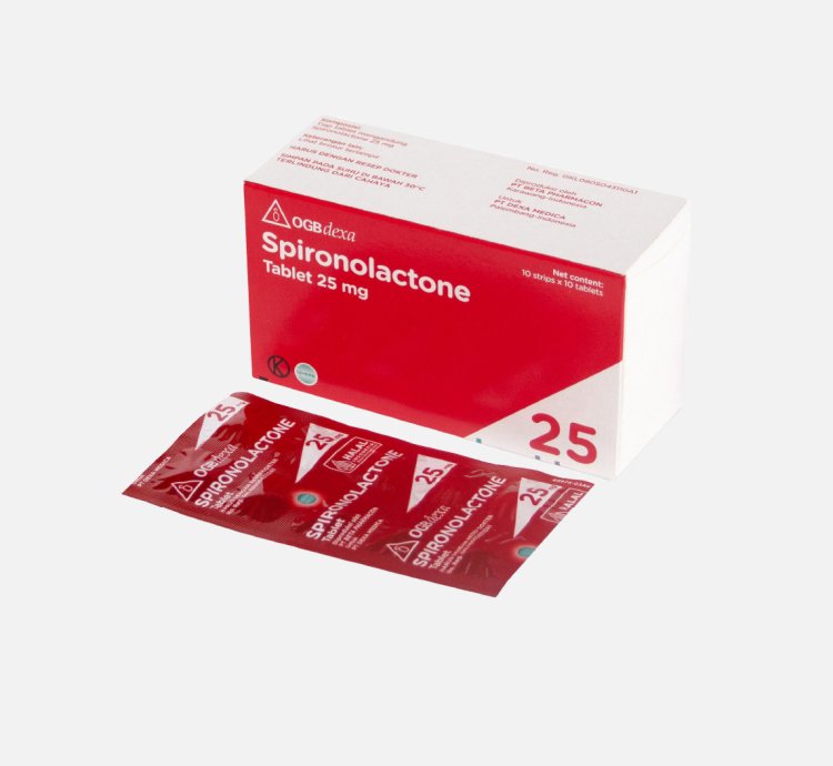 Spironolactone Tablet 25mg Treats Hypertension