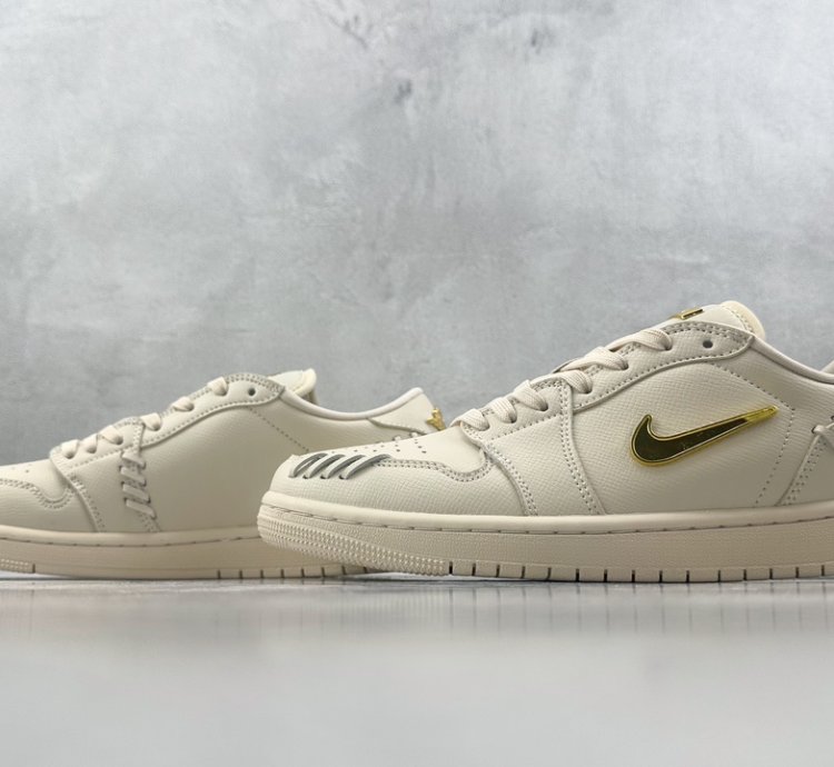 K Version 200 Jordan Air Jordan 1low Gray Gold Fn5032-200 -
