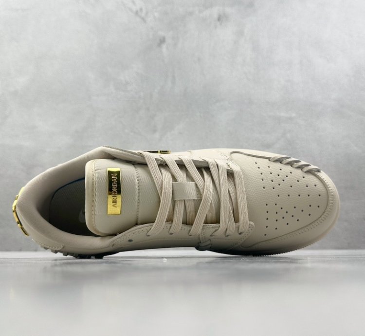 K Version 200 Jordan Air Jordan 1low Gray Gold Fn5032-200 -