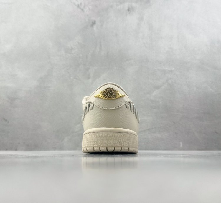 K Version 200 Jordan Air Jordan 1low Gray Gold Fn5032-200 -