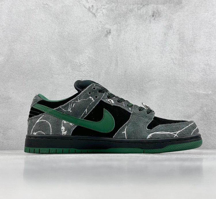 340 S2 There Skateboards X Nk Sb Dunk Low Graffiti Art Style Joint Sb Low-top Ca