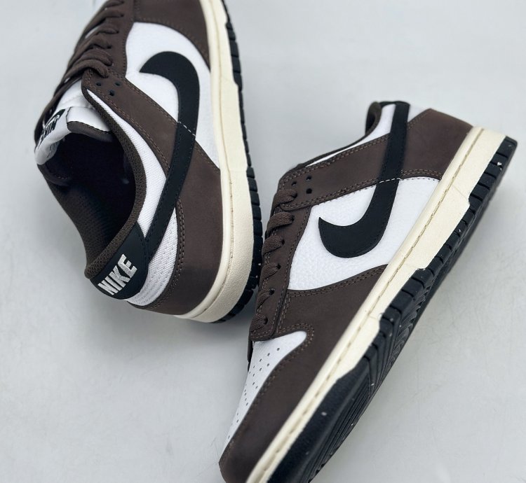 240 Nike Sb Dunk Low Next Nature Brown Black White Hf4292-200