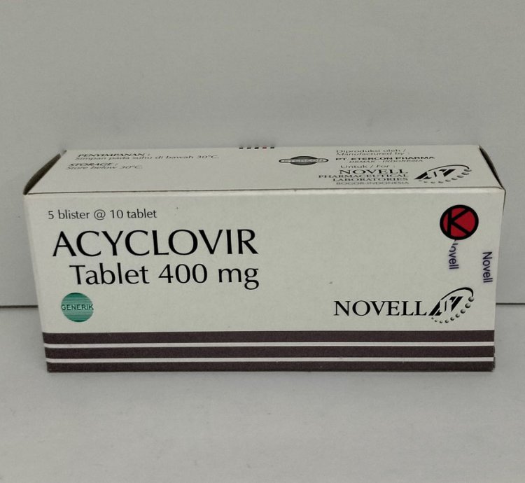 Acyclovir Tablet 400 Mg Treats Herpes