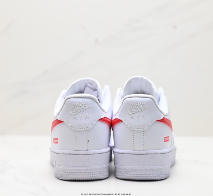 160 Nike Air Force 1 Low 07 Supreme Joint Cu9225-101 -