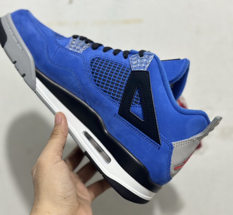 550 Air Jordan 4 Retro Eminem Encore Aj4 Joe 4 Heim Blue -