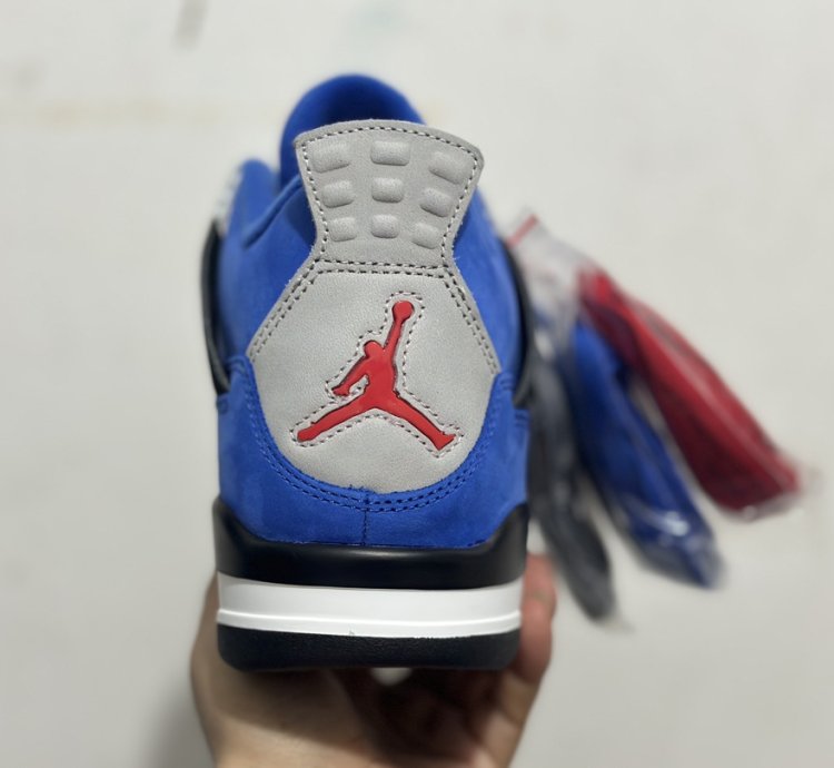 550 Air Jordan 4 Retro Eminem Encore Aj4 Joe 4 Heim Blue -
