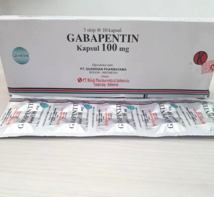 5 Box Gabapentin 100 Mg - 30 Capsules Original Seizure Treatment Medicine Dhl Express