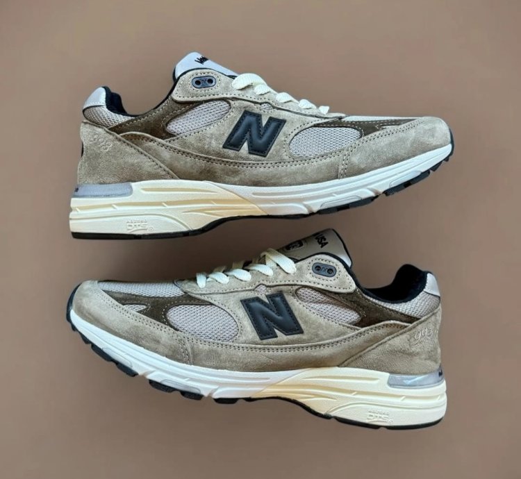 New Balance 993 Miusa Jjjjound Military Urban Grey Angora