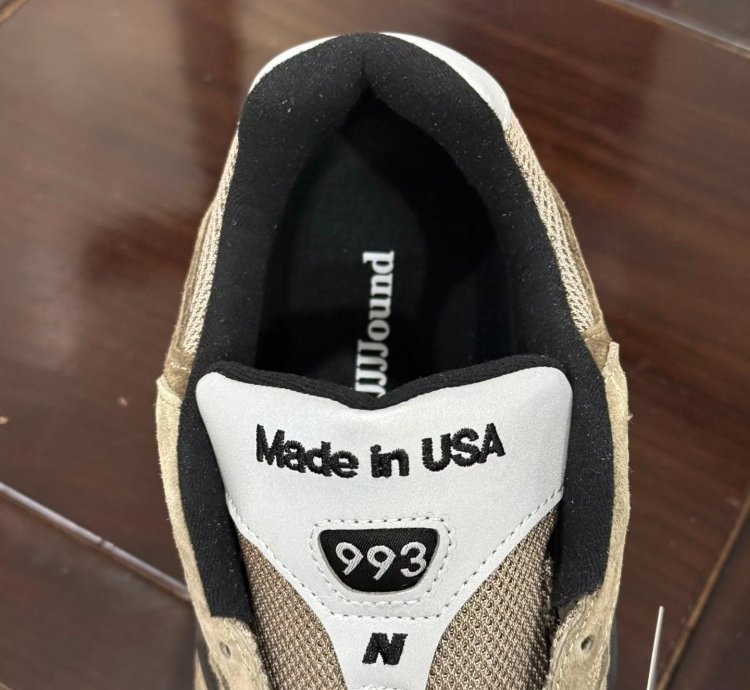 New Balance 993 Miusa Jjjjound Military Urban Grey Angora