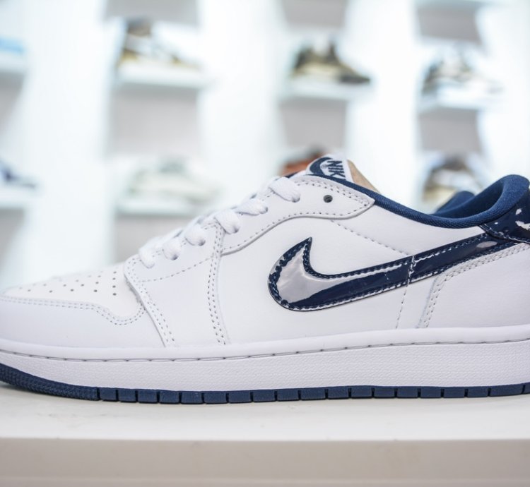 180 Air Jordan 1 Low Aj1 Joe 1 Low-top Casual Sneakers Fb9933-141 - Putian High