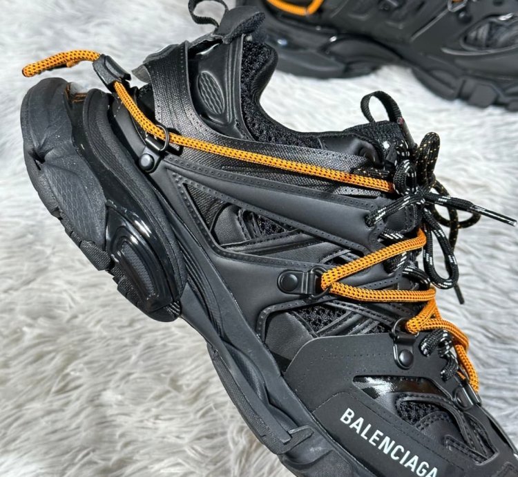 Balenciaga Track Trail Laces Sneaker blackorange