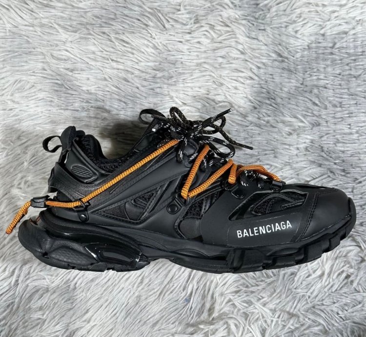 Balenciaga Track Trail Laces Sneaker blackorange