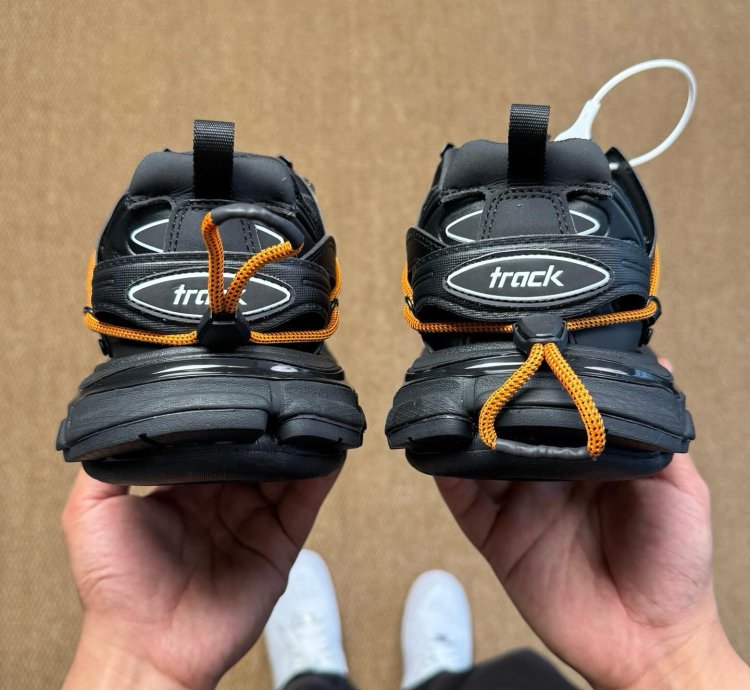 Balenciaga Track Trail Laces Sneaker blackorange