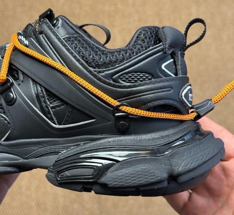 Balenciaga Track Trail Laces Sneaker blackorange