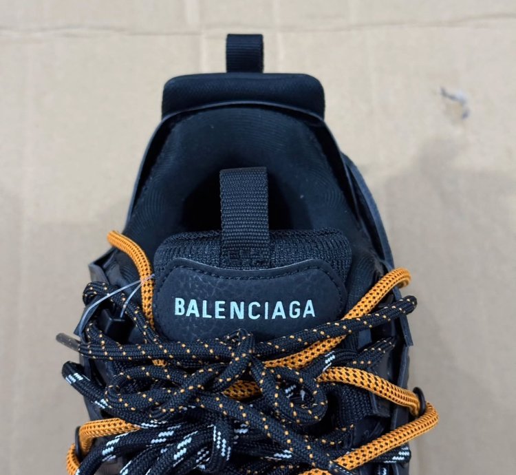Balenciaga Track Trail Laces Sneaker blackorange