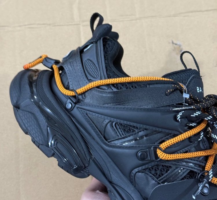 Balenciaga Track Trail Laces Sneaker blackorange