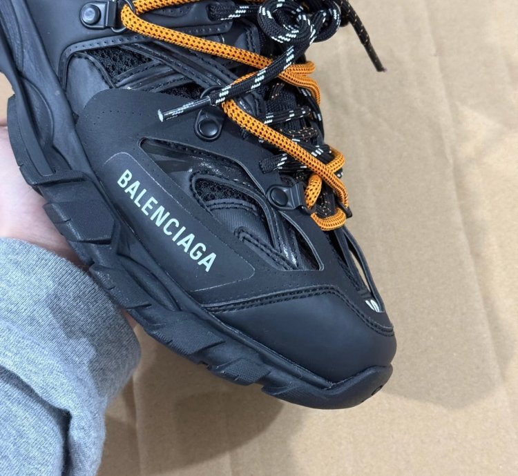 Balenciaga Track Trail Laces Sneaker blackorange