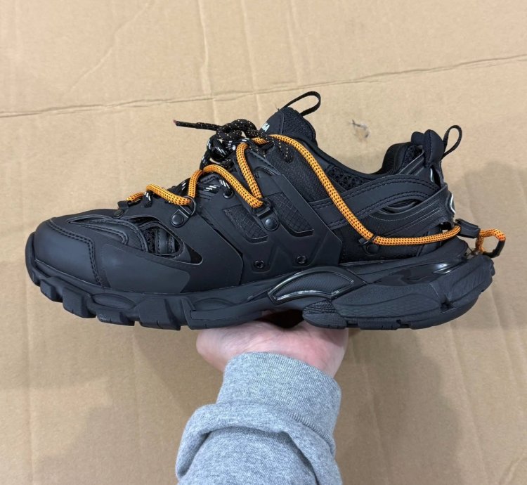 Balenciaga Track Trail Laces Sneaker blackorange