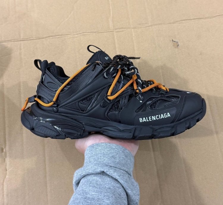 Balenciaga Track Trail Laces Sneaker blackorange