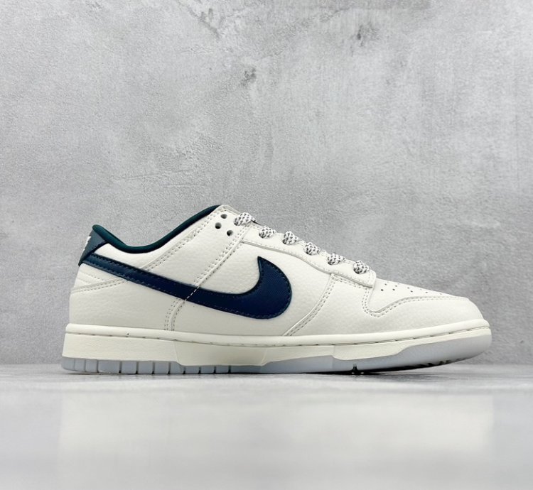 280 Nike Sb Dunk Low X Louis Vuitton White Navy Blue Starry Sky Cf3688-004 -