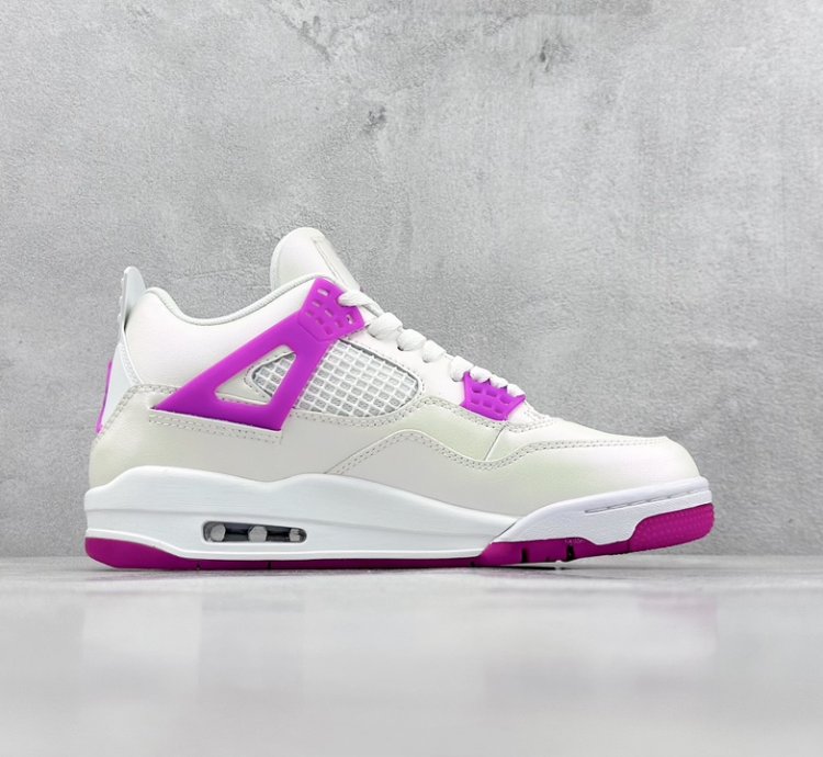 240 Tnt Air Jordan 4 Retro Hyper Violet Aj4 White Purple Ultraviolet Fq1314-151